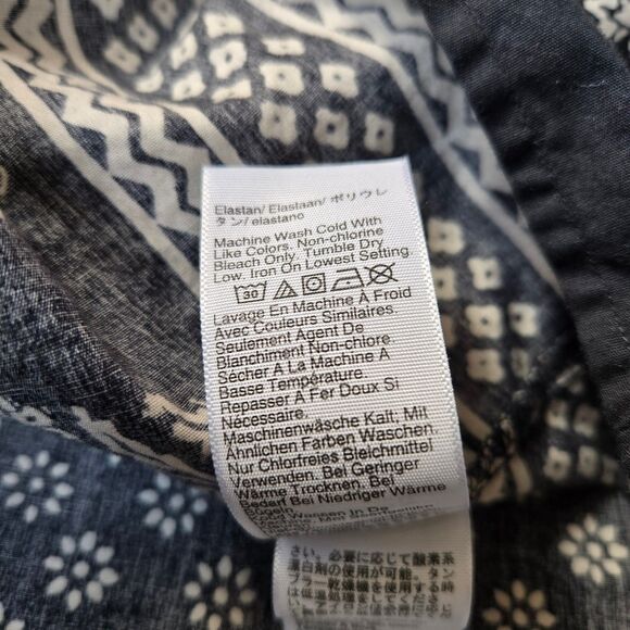 J.Crew Maxi Dress Medium Cotton Fit and Flare Coastal Bohemian Beach Summer - Picture 9 of 11